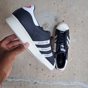 Size 12 - adidas Superstar x Human Made Gears For Futuristic Teenagers - Black